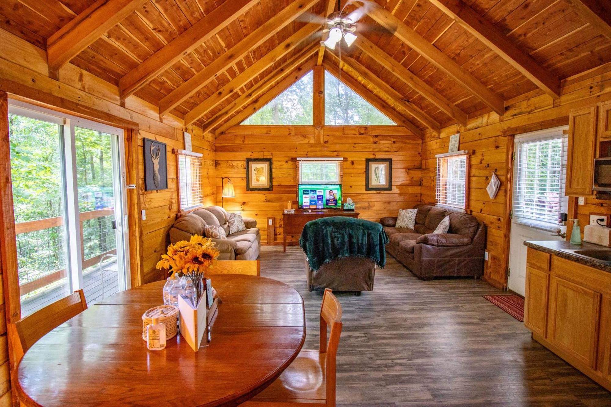 Kozy Haven Log Cabin Rentals Columbia Εξωτερικό φωτογραφία